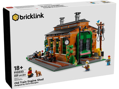 LEGO Bricklink Designer Program Alter Lokschuppen (910033)