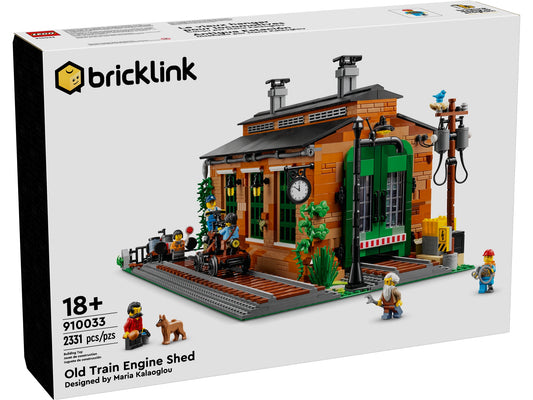 LEGO Bricklink Designer Program Alter Lokschuppen (910033)