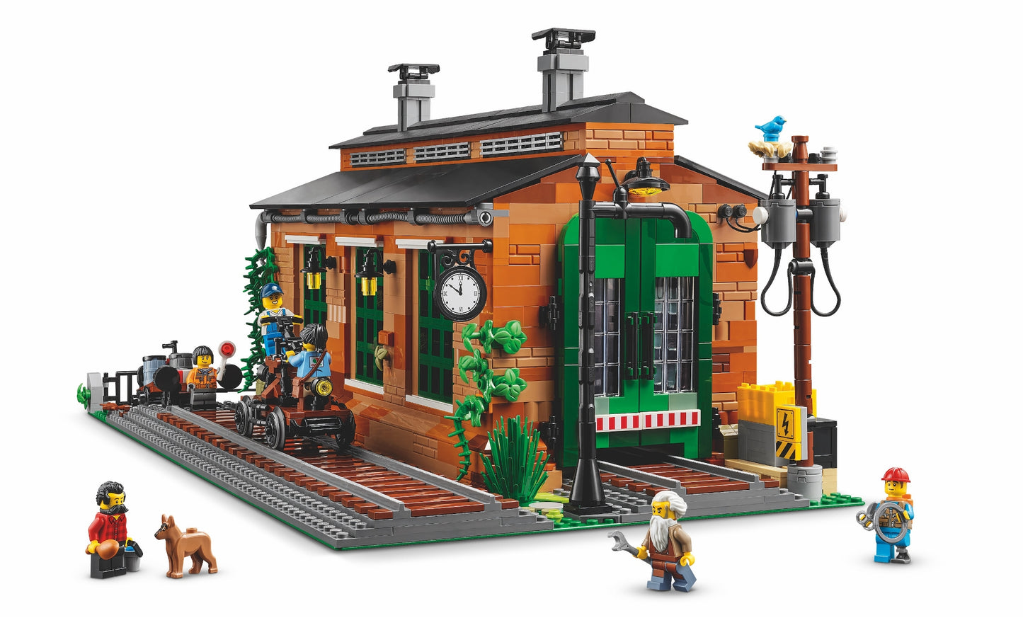 LEGO Bricklink Designer Program Alter Lokschuppen (910033)