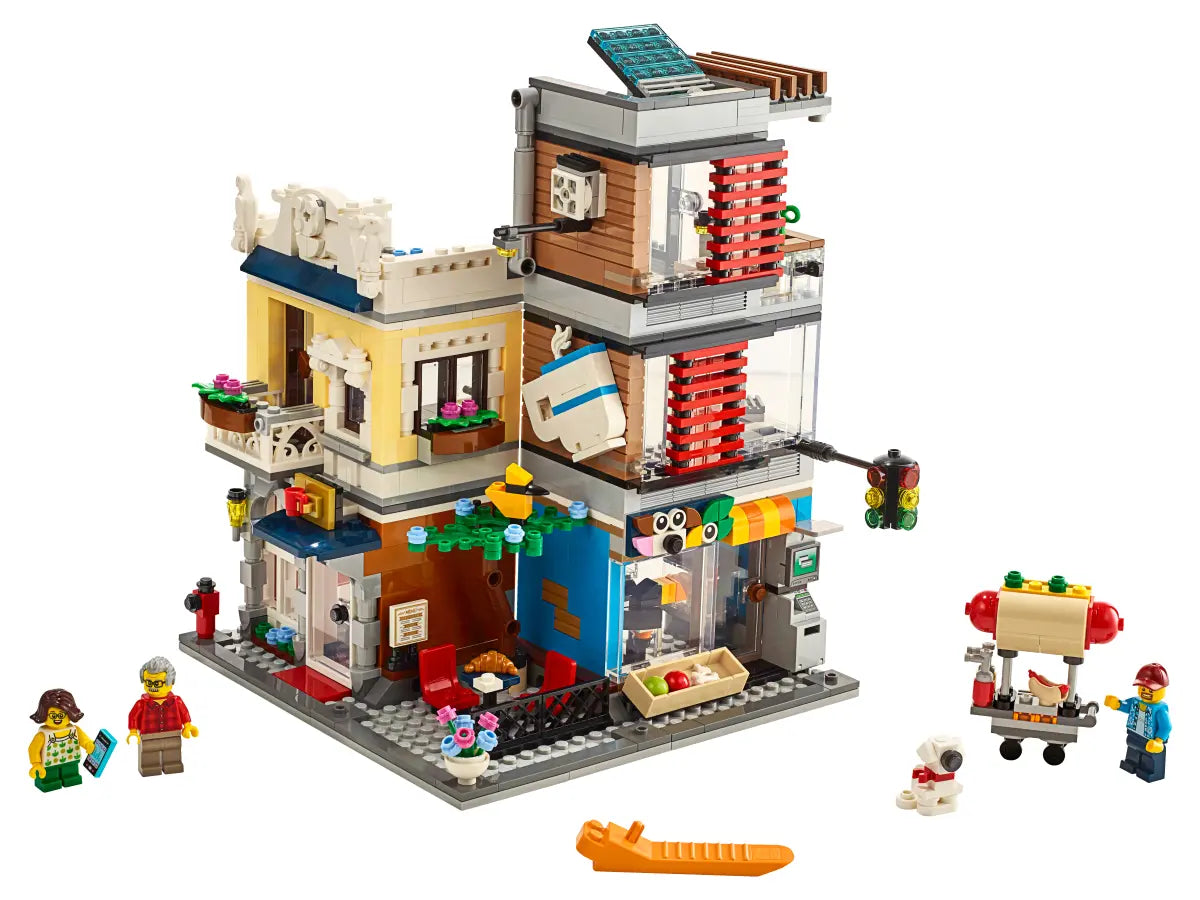 LEGO Creator Stadthaus mit Zoohandlung & Café (31097)