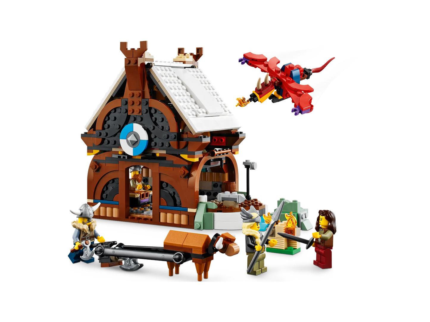 LEGO Creator Wikingerschiff mit Midgardschlange (31132)