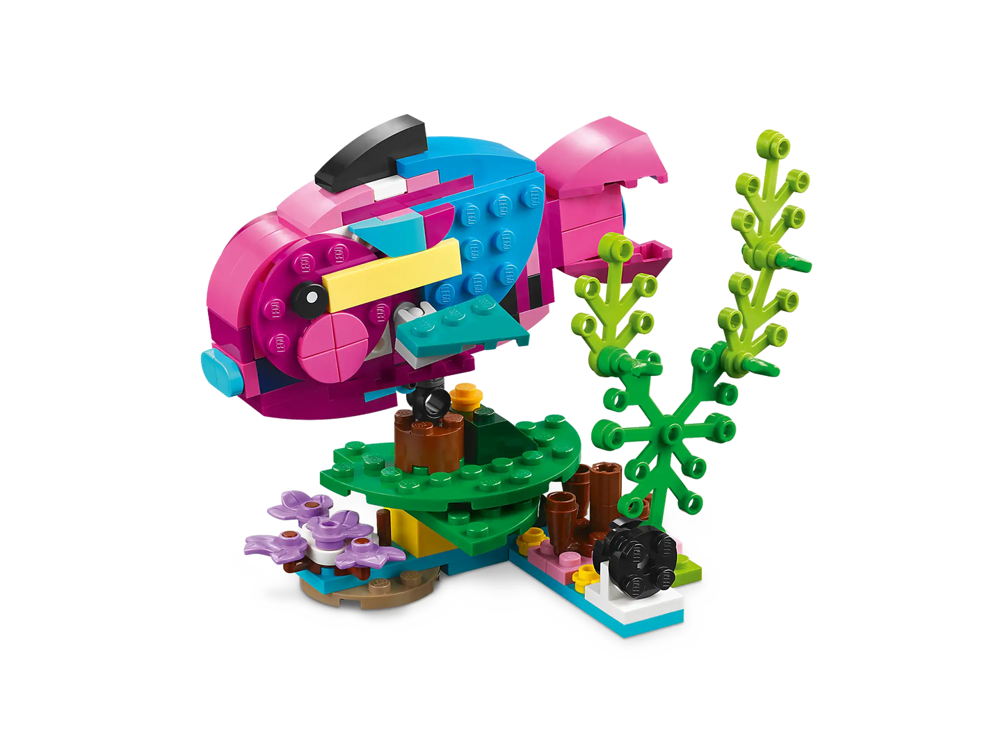 LEGO Creator 3in1 Exotischer pinkfarbener Papagei (31144)