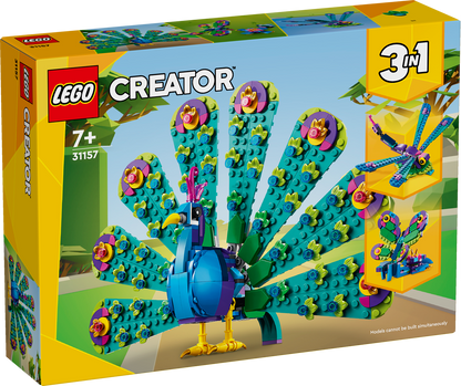 LEGO Creator 3in1 Exotischer Pfau (31157)