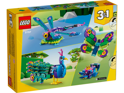 LEGO Creator 3in1 Exotischer Pfau (31157)