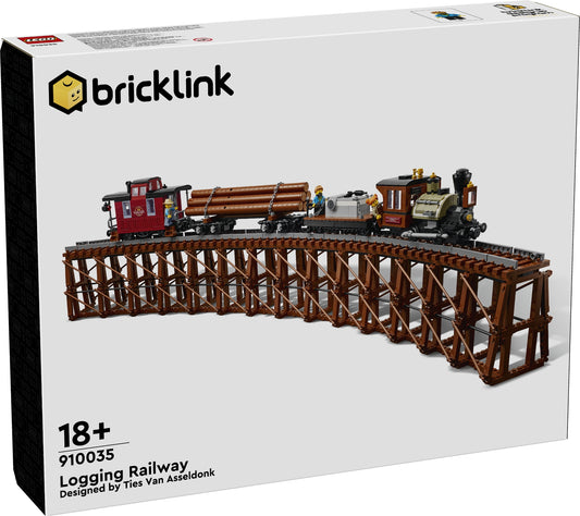 LEGO® Bricklink 910035 Baumfäller-Eisenbahn