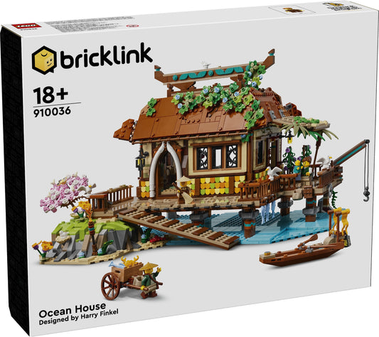 LEGO® Bricklink 910036 Pfahlbau am Meer