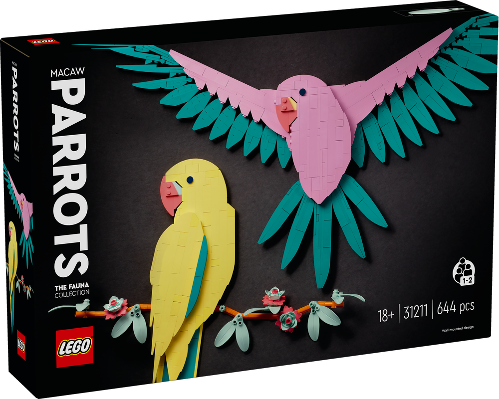 LEGO ART Die Fauna Kollektion – Aras (31211)