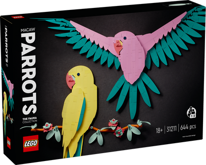 LEGO ART Die Fauna Kollektion – Aras (31211)