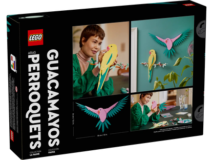 LEGO ART Die Fauna Kollektion – Aras (31211)