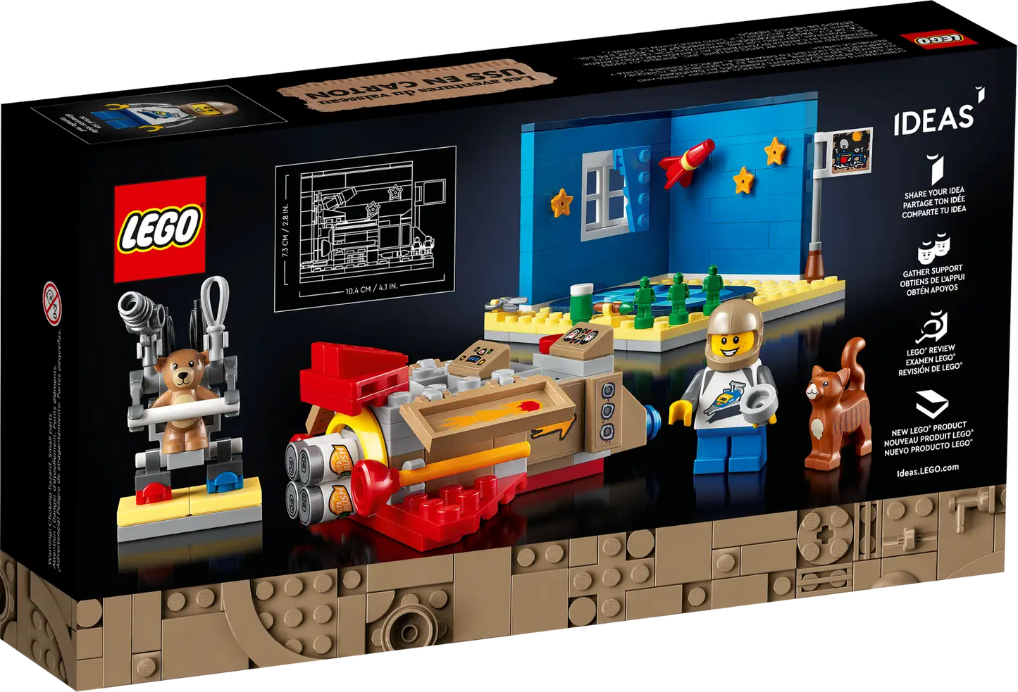 LEGO Ideas Abenteuer im Astronauten-Kinderzimmer (40533)