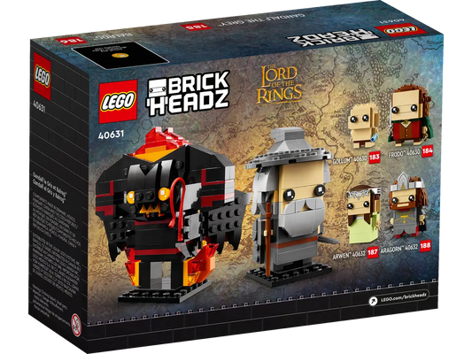 LEGO BrickHeadz Herr der Ringe Gandalf der Graue und Balrog™ (40631)
