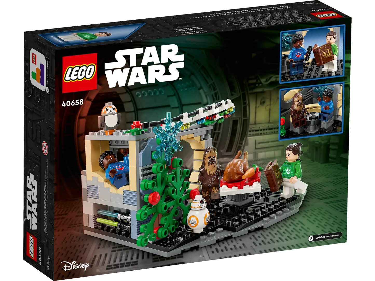 LEGO Star Wars Millennium Falcon™ – Weihnachtsdiorama (40658)