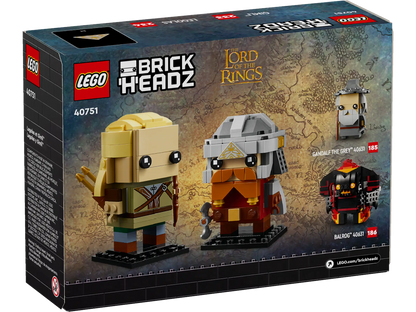 LEGO BrickHeadz Herr der Ringe Legolas und Gimli™ (40751)