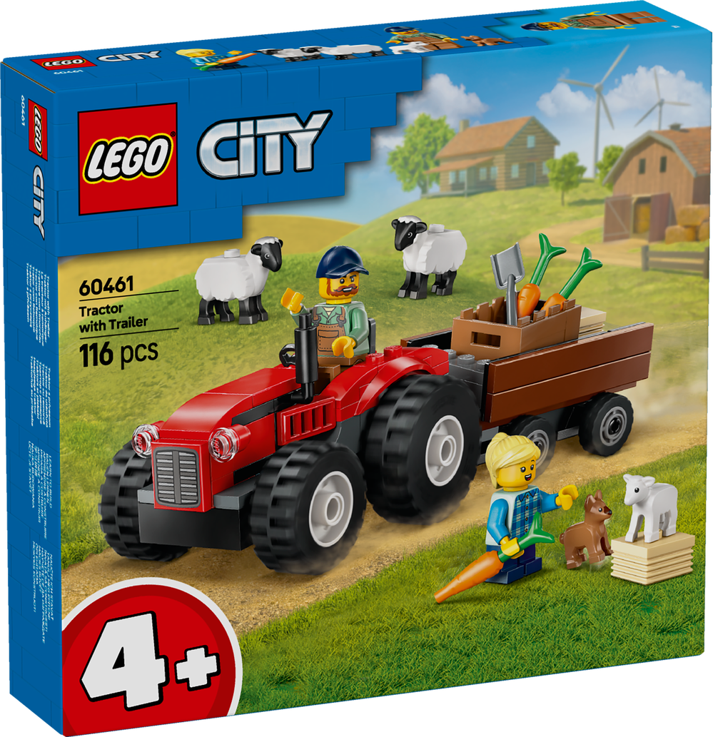 LEGO City Traktor mit Anhänger (60461)