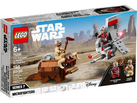 LEGO Star Wars T-16 Skyhopper™ vs Bantha™ Microfighters (75265)