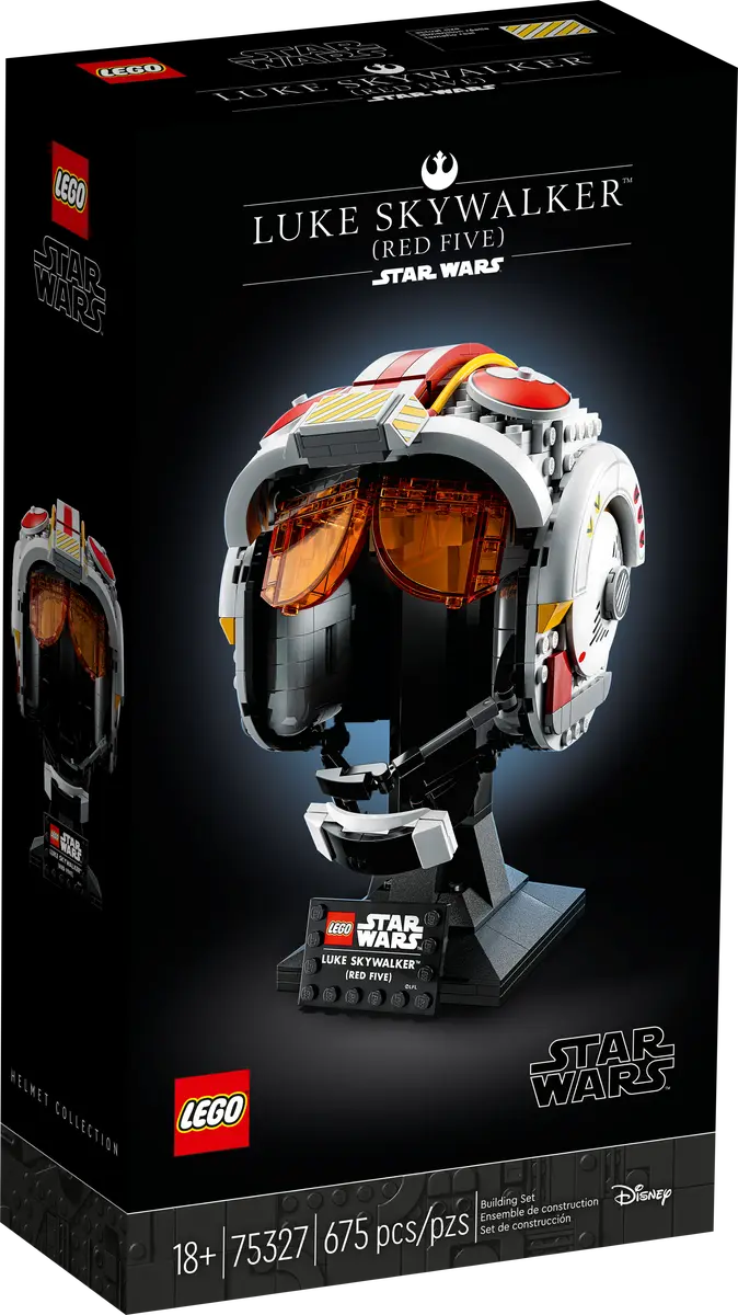 LEGO Star Wars Helm von Luke Skywalker™ (Rot Fünf) (75327)