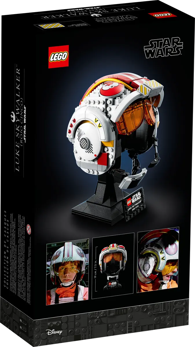 LEGO Star Wars Helm von Luke Skywalker™ (Rot Fünf) (75327)