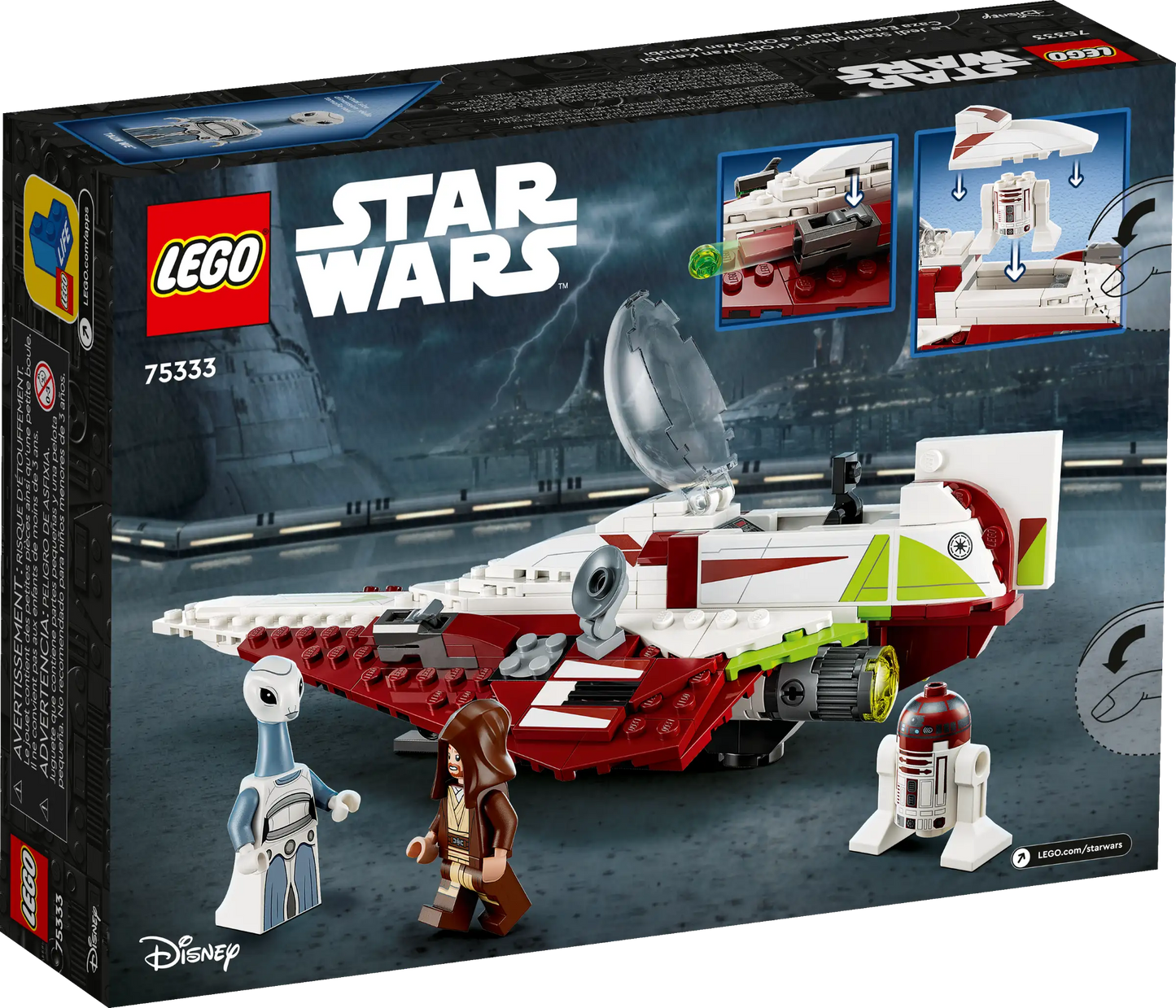 LEGO Star Wars Obi-Wan Kenobis Jedi Starfighter™ (75333)