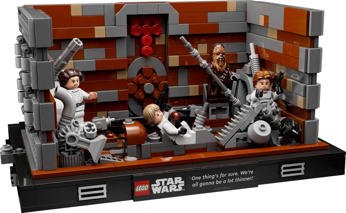 LEGO Star Wars Müllpresse im Todesstern™ – Diorama (75339)