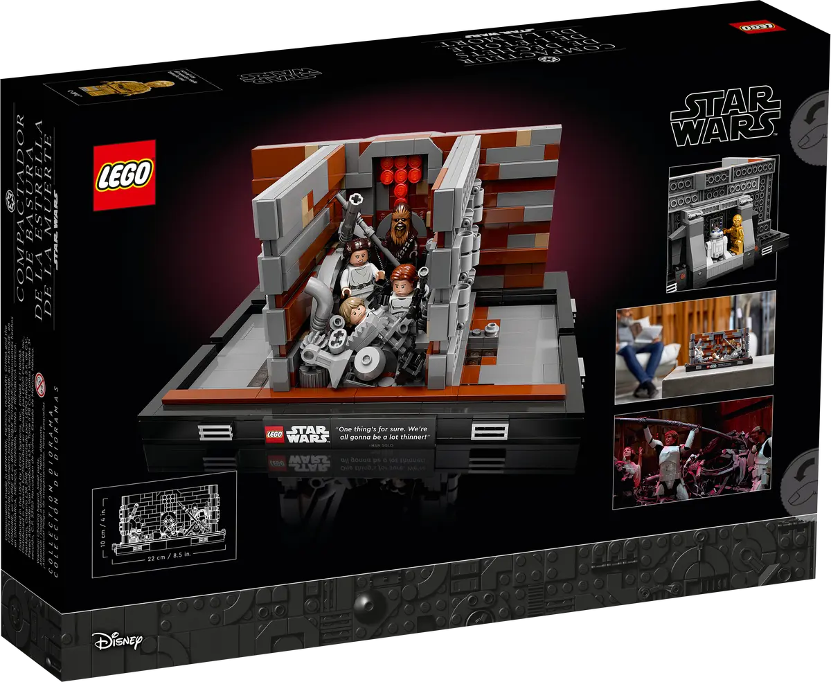 LEGO Star Wars Müllpresse im Todesstern™ – Diorama (75339)