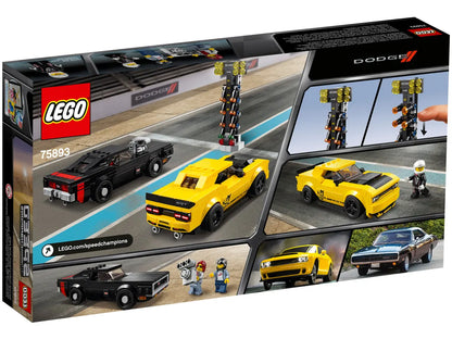 LEGO Speed Champions 2018 Dodge Challenger SRT Demon und 1970 Dodge Charger R/T (75893)