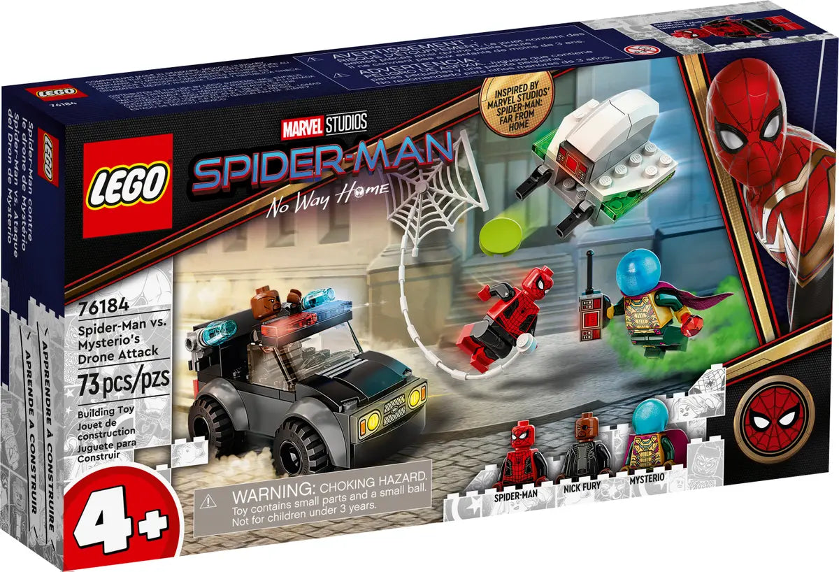LEGO Marvel Super Heroes Mysterios Drohnenattacke auf Spider-Man (76184)