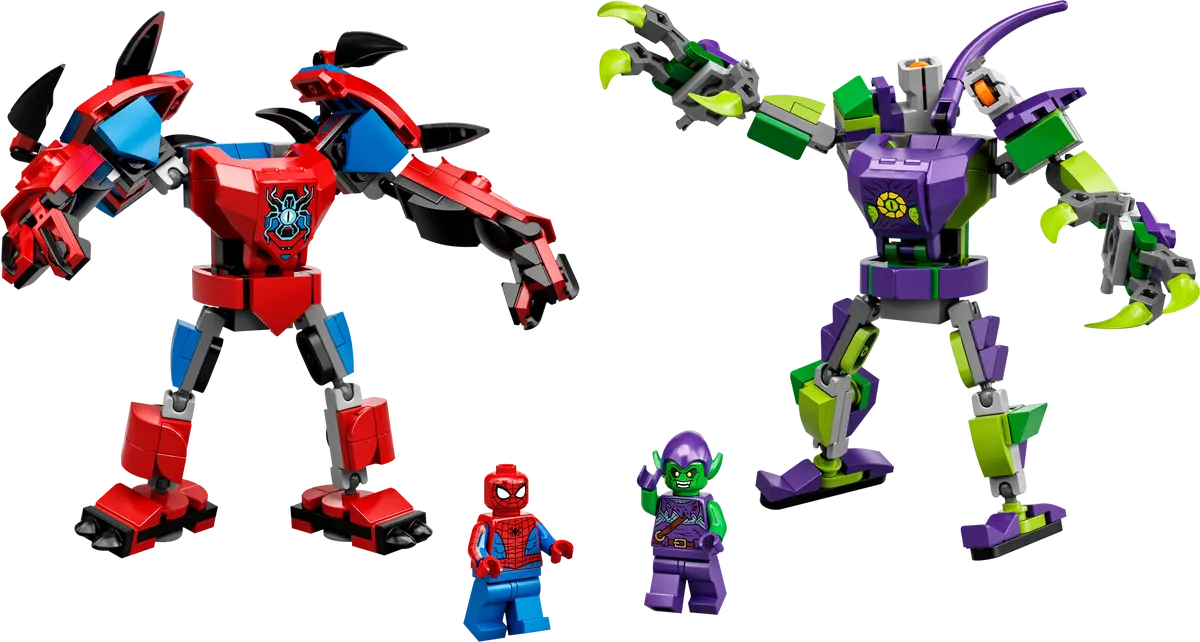 LEGO Marvel Super Heroes Spider-Mans und Green Goblins Mech-Duell (76219)