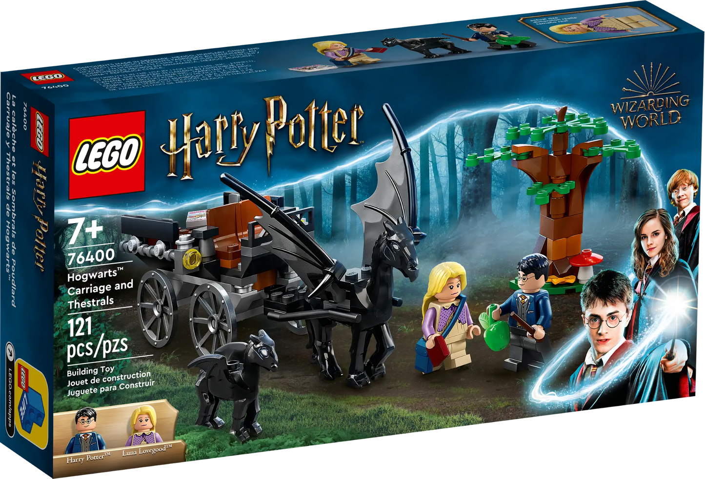 LEGO Harry Potter Hogwarts Kutsche mit Thestralen (76400)