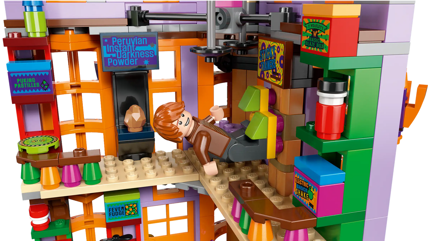 LEGO Harry Potter Winkelgasse™: Weasleys Zauberhafte Zauberscherze (76422)