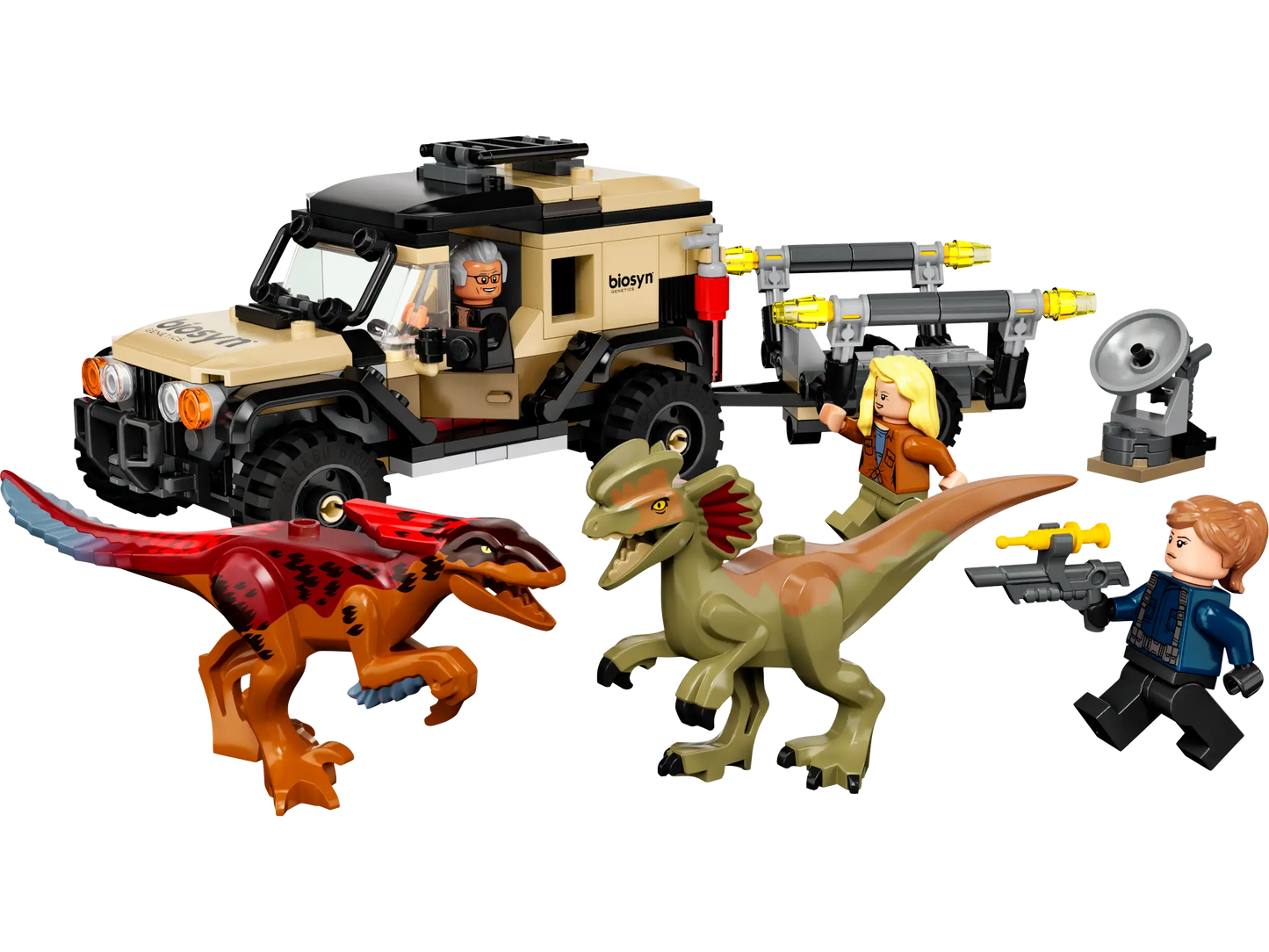LEGO Jurassic World Pyroraptor & Dilophosaurus Transport (76951)