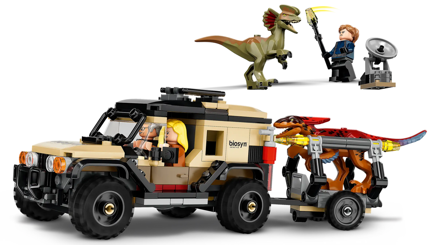 LEGO Jurassic World Pyroraptor & Dilophosaurus Transport (76951)
