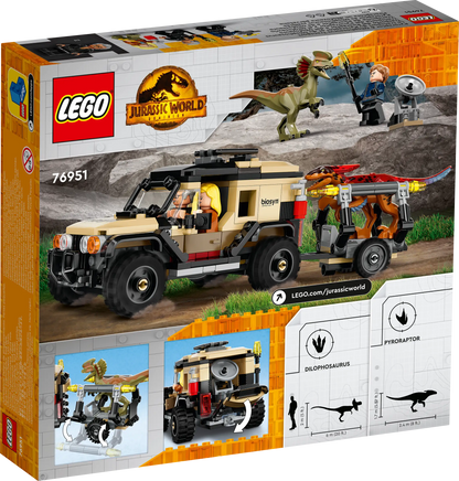 LEGO Jurassic World Pyroraptor & Dilophosaurus Transport (76951)