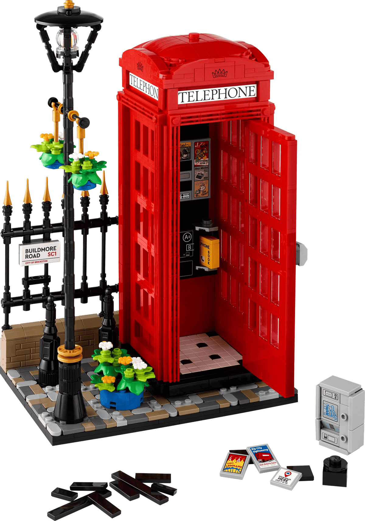 LEGO Ideas Rote Londoner Telefonzelle (21347)