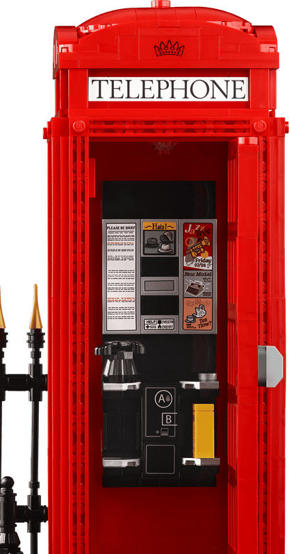 LEGO Ideas Rote Londoner Telefonzelle (21347)
