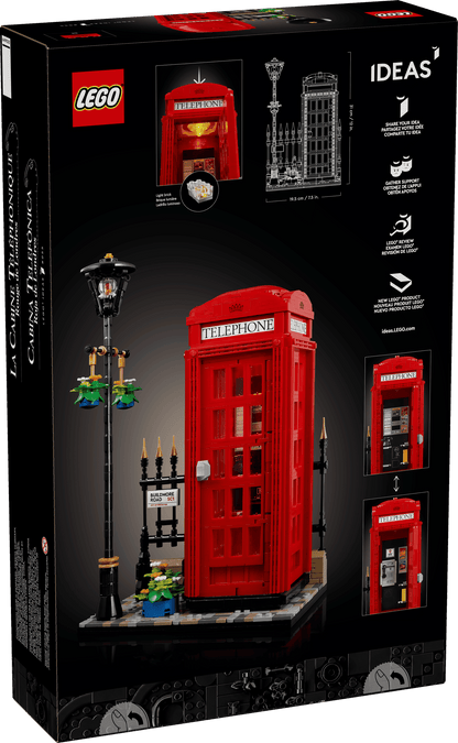 LEGO Ideas Rote Londoner Telefonzelle (21347)