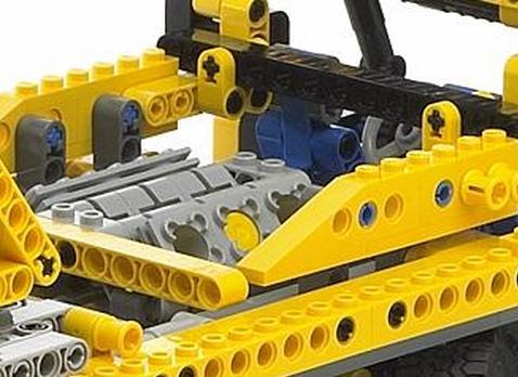 LEGO Technic Pneumatik Kranwagen XXL mit Motor (8421)