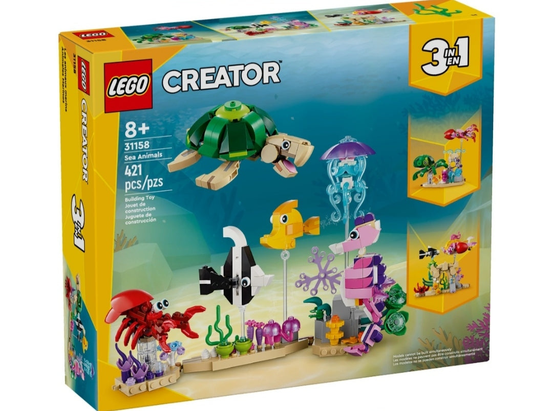 LEGO Creator 3in1 Meerestiere (31158)