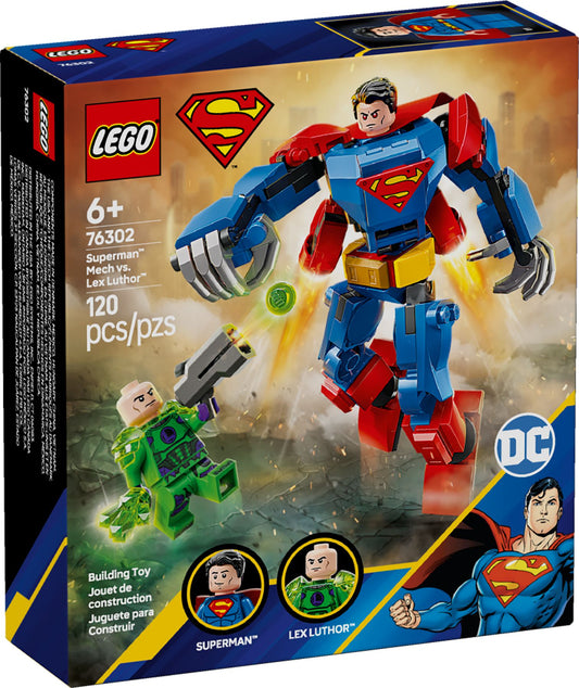 LEGO Marvel Super Heroes Superman™ Mech vs. Lex Luthor™ (76302)