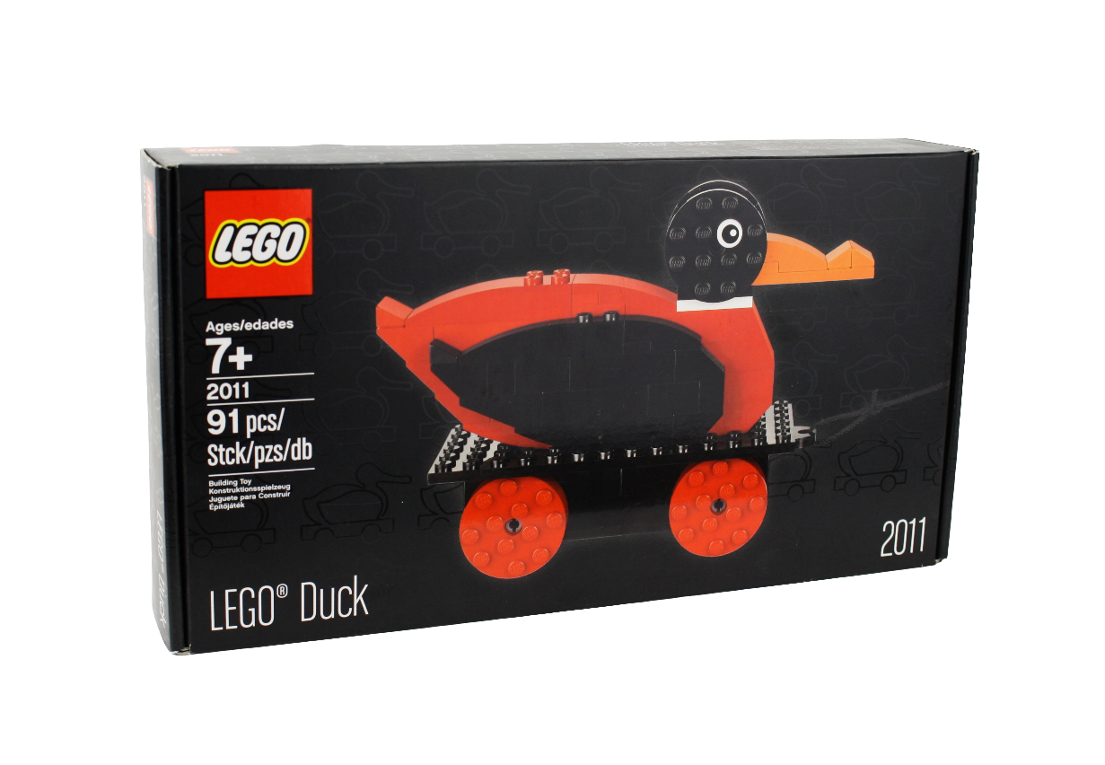LEGO Mitarbeitergeschenk Holz Ente (2011)