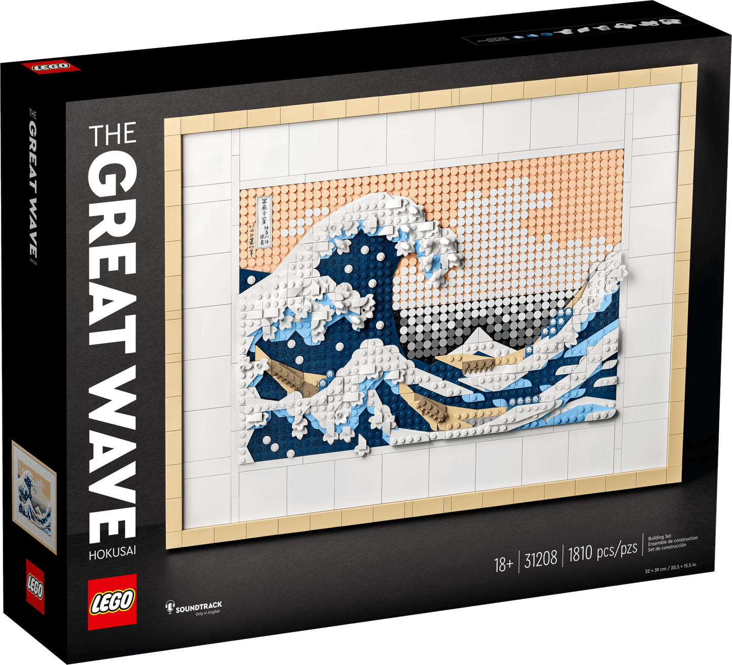 LEGO ART Hokusai – Große Welle (31208)