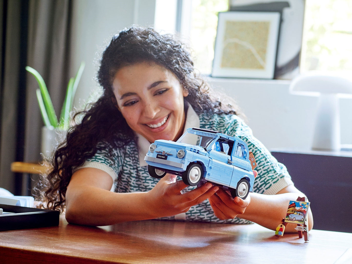 LEGO Creator Expert Fiat 500 Blau (77942)
