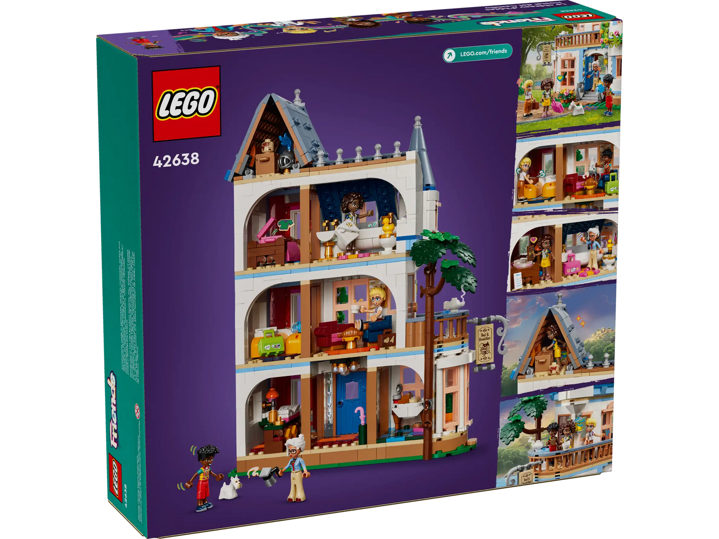 LEGO Friends Burg mit Ferienunterkunft (42638)