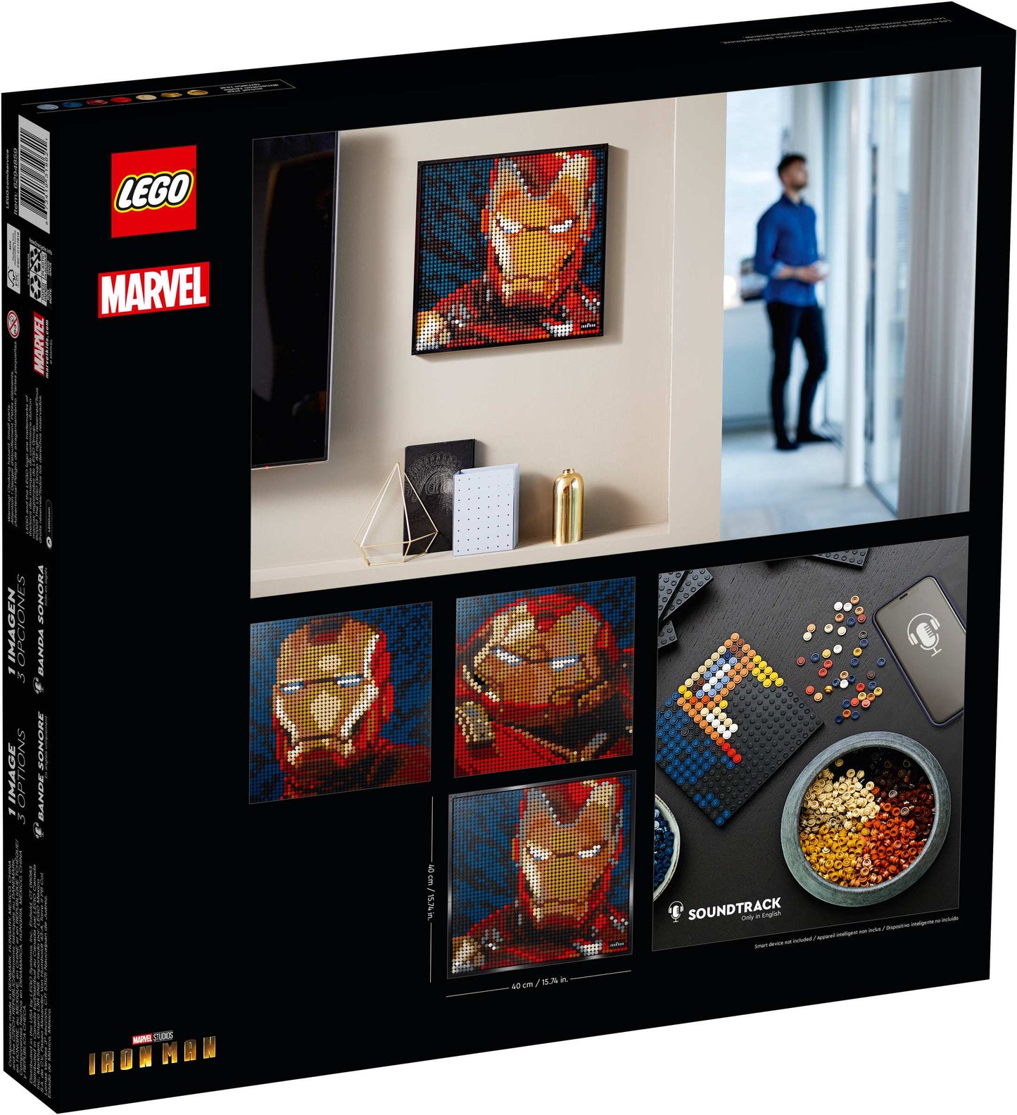 LEGO ARTS Marvel Studios Iron Man - Kunstbild (31199)