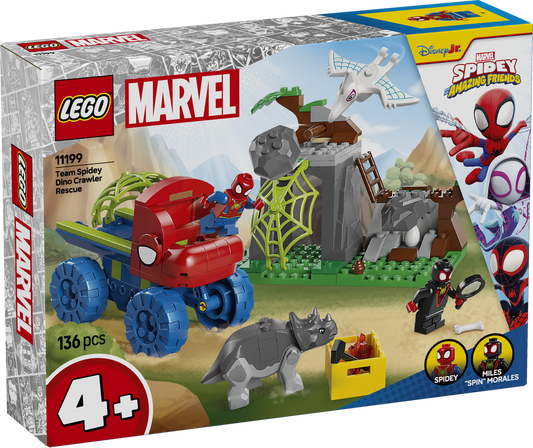 LEGO Marvel Super Heroes Spideys Team auf Rettungsmission im Dino-Truck (11199)