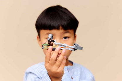 LEGO Star Wars Der Mandalorianer und Grogu auf ihrem Speeder Bike™ (75436)