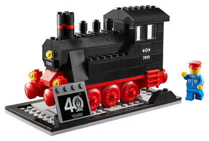 LEGO Dampflok zum 40. Jubiläum von LEGO® Eisenbahn (40370)