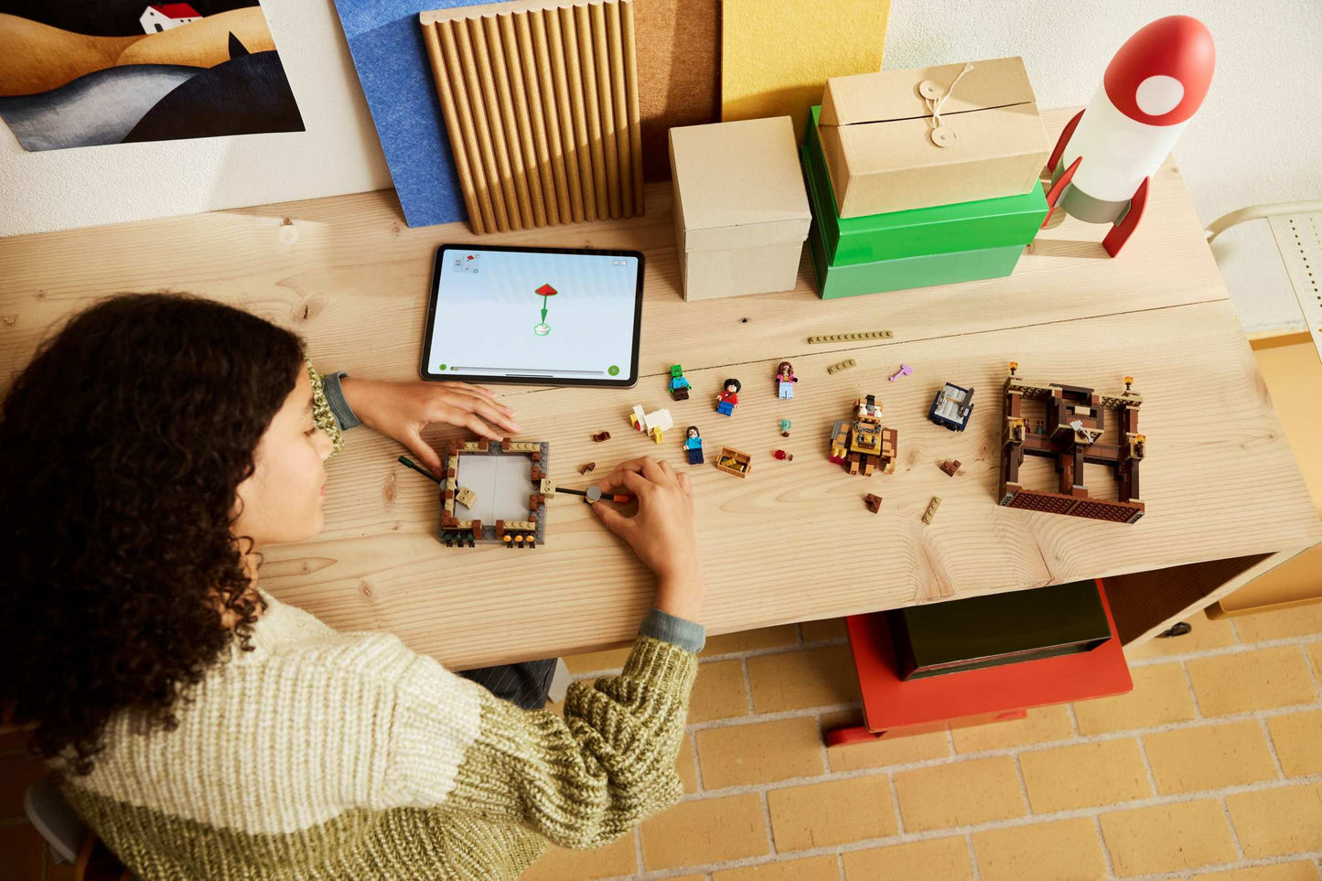 LEGO Minecraft Waldanwesen mit Boxring (21272)