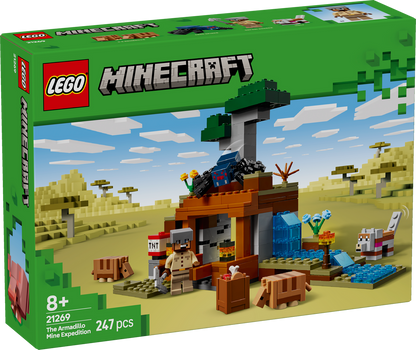 LEGO Minecraft Die Expedition zur Gürteltiermine (21269)