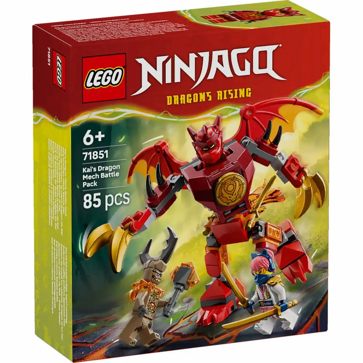 LEGO Ninjago Kais DrachenMech Battle Set (71851)