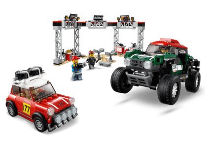 LEGO Speed Champions Rallyeauto 1967 Mini Cooper S und Buggy 2018 Mini John Cooper Works (75894)
